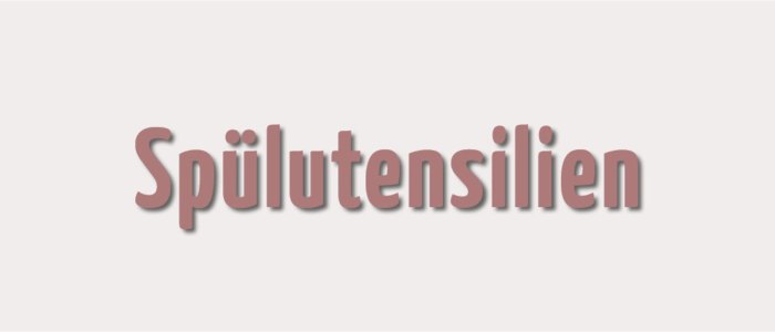 Spül- & Reinigungsutensilien