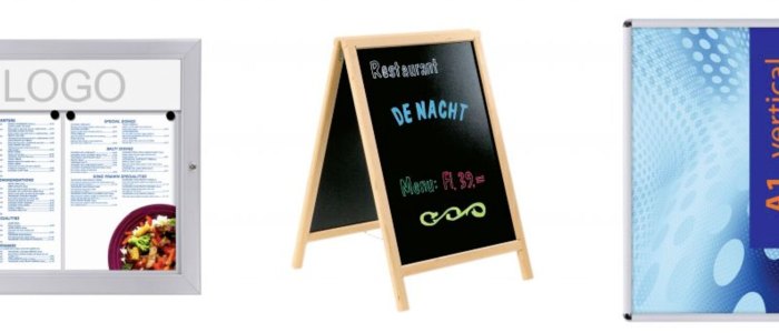 Tafeln & Klapprahmen