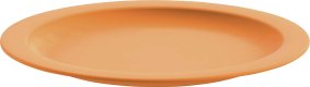 Teller flach "Colour" orange (2)