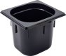 GN Behälter 1/6 Polycarbonat schwarz T: 65mm (3)