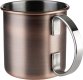 Becher "Moscow Mule" Kupferlook, glänzend, gehämmert, Ø 9,0 cm, H: 10,0 cm, 0,5 L (2)