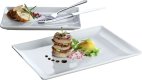Teller rechteckig "Scoup" 25 x 17 cm (2)