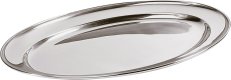 Bratenplatte/Servierplatte oval 30x22cm ()