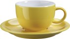 Kaffee-/Cappuccinotasse obere gelb ()