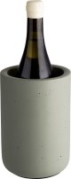 Flaschenkühler "Element" Beton olivgrün (3)