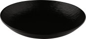 Porzellanserie "Lavanit" schwarz Teller tief ()