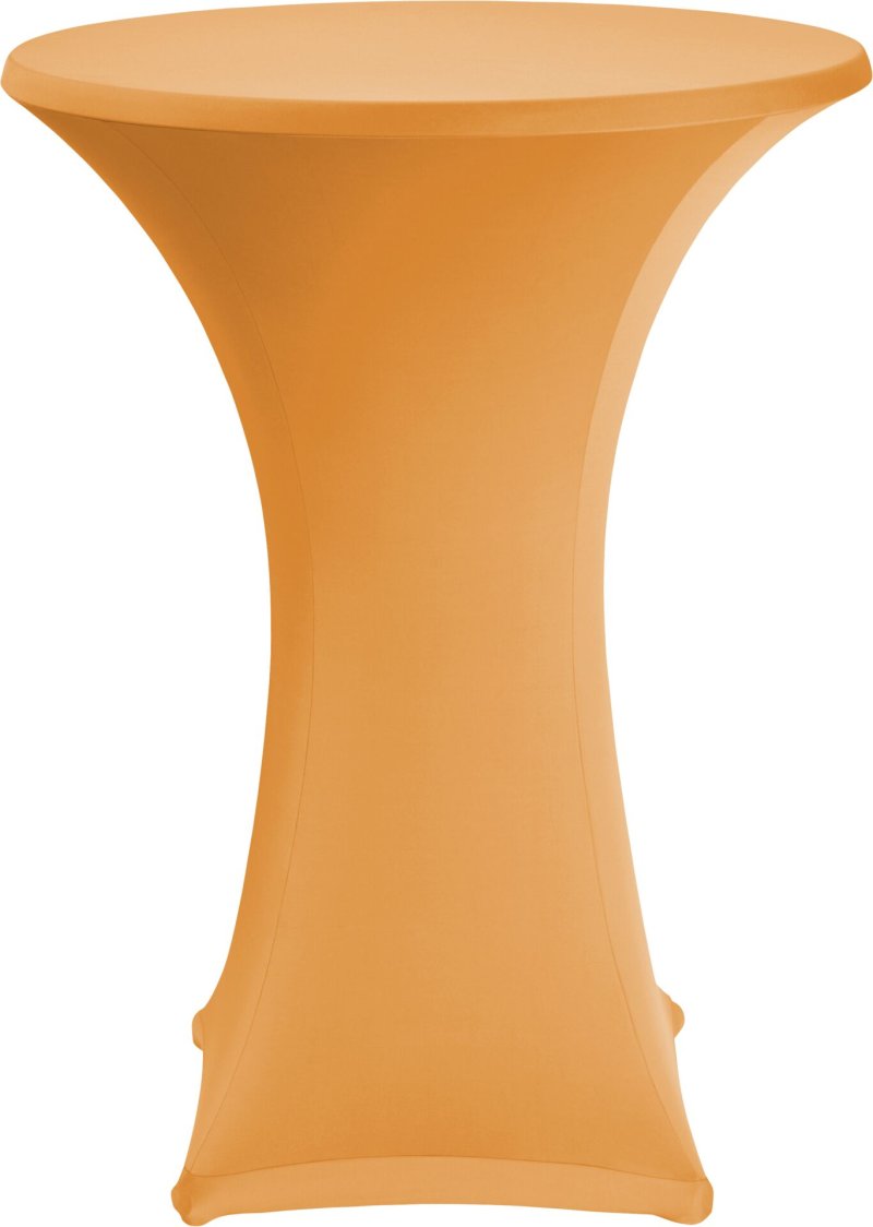 Stehtischbezug Ø 70 cm weiß (7)