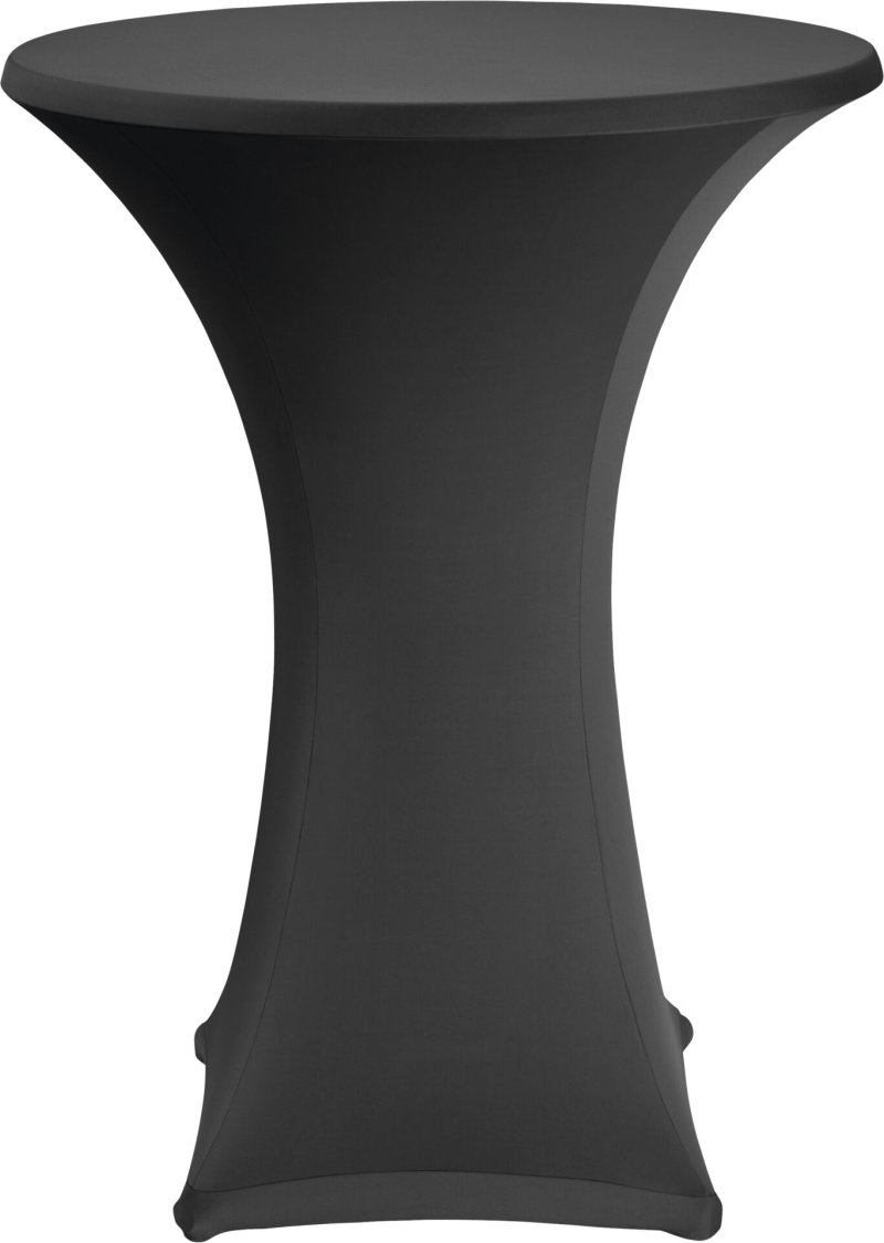 Stehtischbezug Ø 70 cm weiß (9)