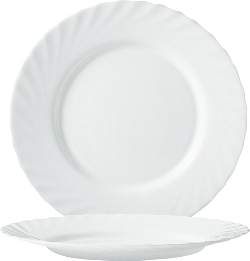 Hartglasgeschirr "Trianon" Teller flach 24,5 cm (1)