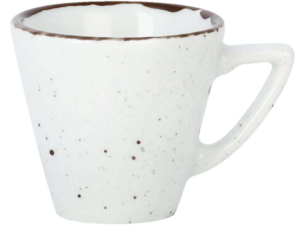 Porzellanserie "Granja" weiß Tasse obere Espresso (2)