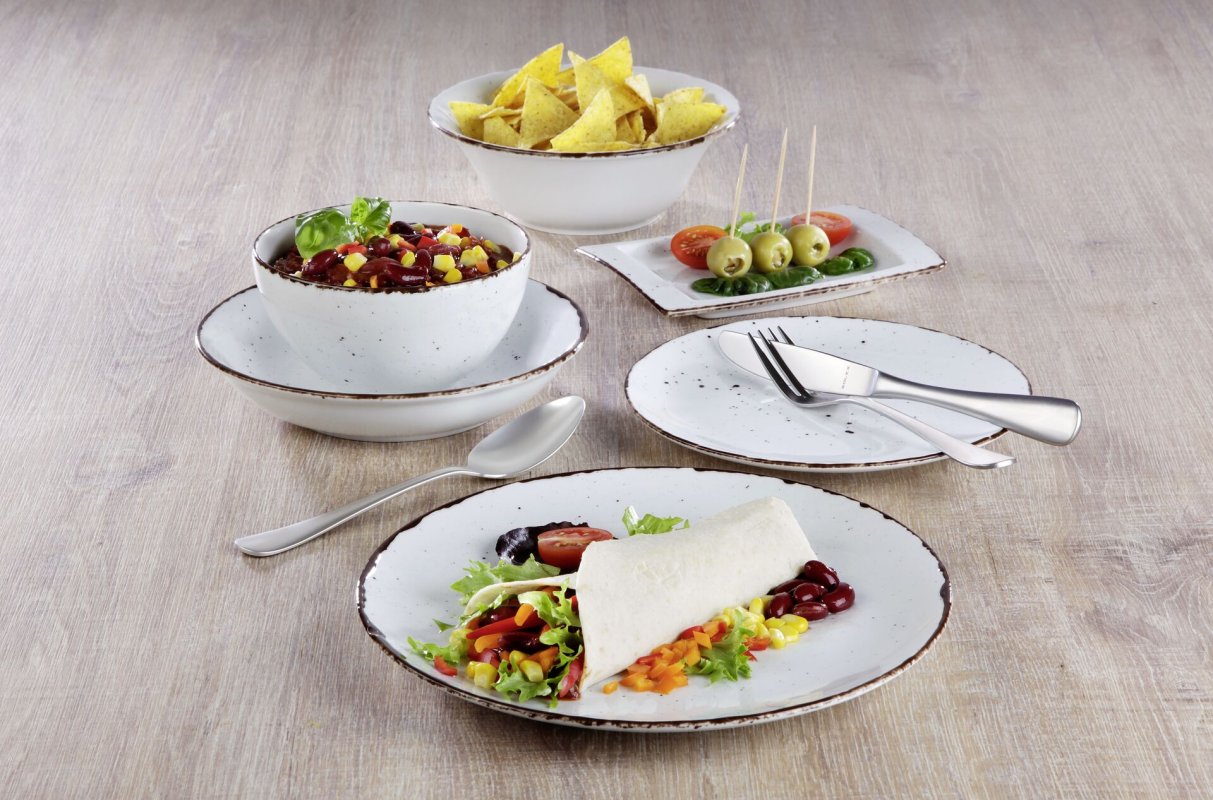 Porzellanserie "Granja" weiß Schale, 14 cm (4)