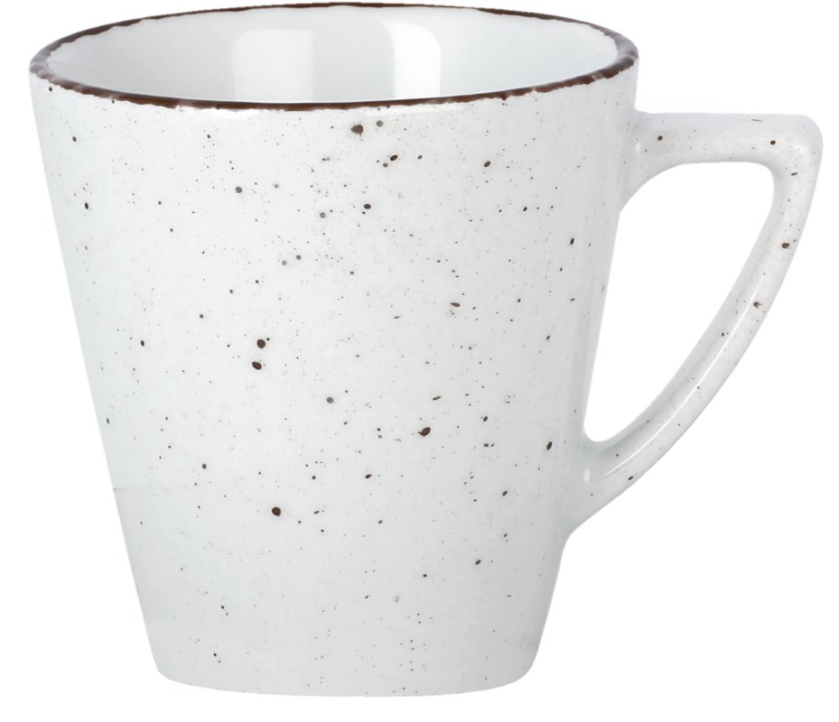 Porzellanserie "Granja" weiß Tasse obere Kaffee Grande (2)