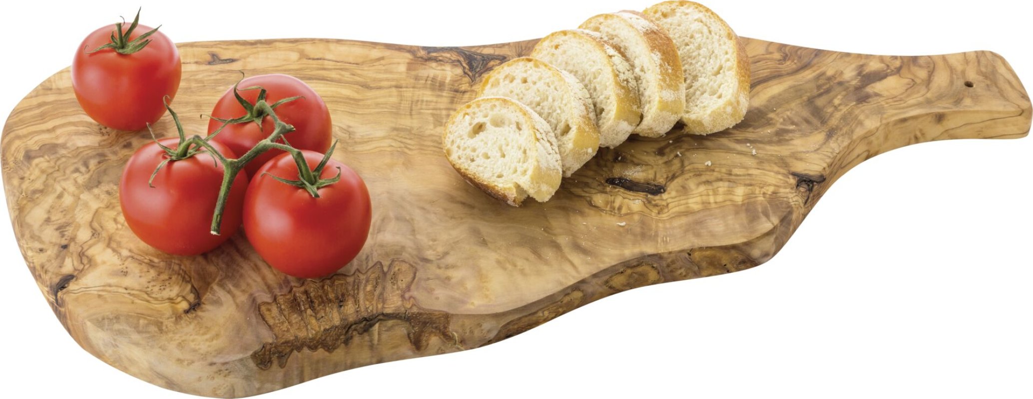 Olivenholzbrett mit Griff (2)