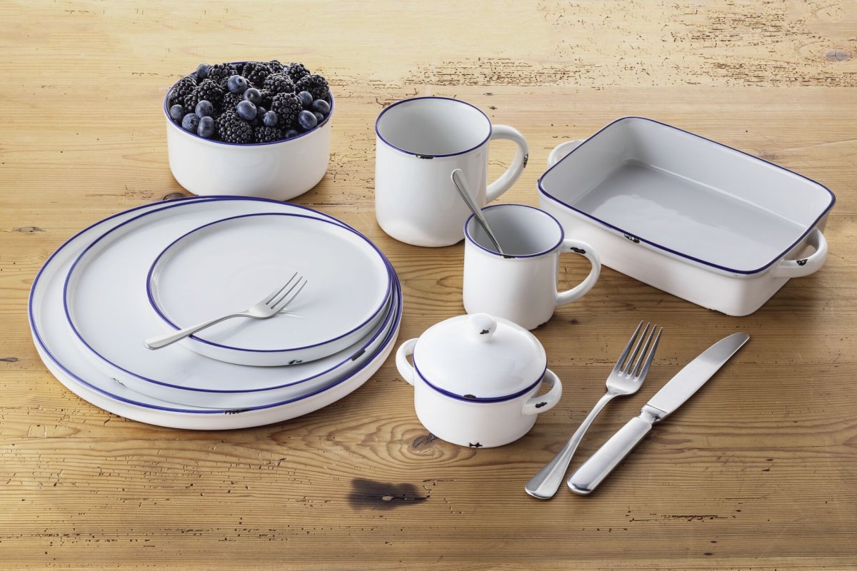 Steinzeugserie "Greta" Teller flach 29,5cm (4)