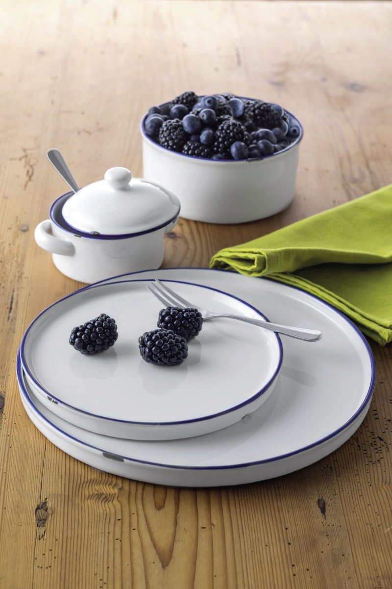 Steinzeugserie "Greta" Teller flach 29,5cm (5)