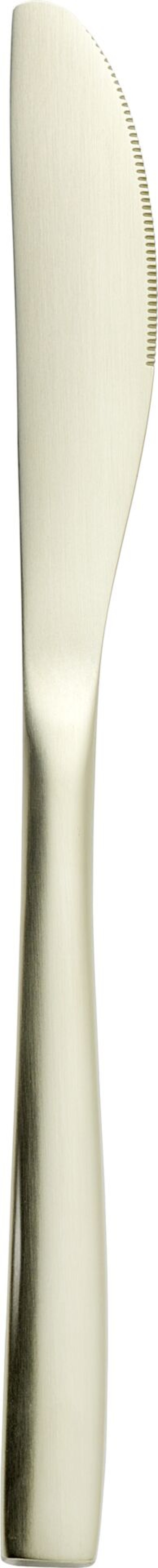 Besteckserie "MiCo Mixed Colors" satin Tafelmesser "Champagne" (1)