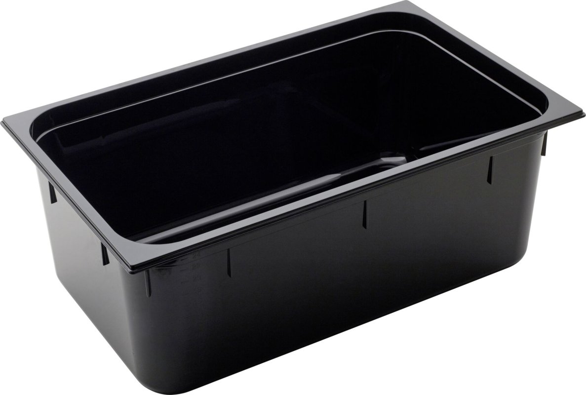 GN Behälter 1/1 Polycarbonat schwarz T: 200mm (1)