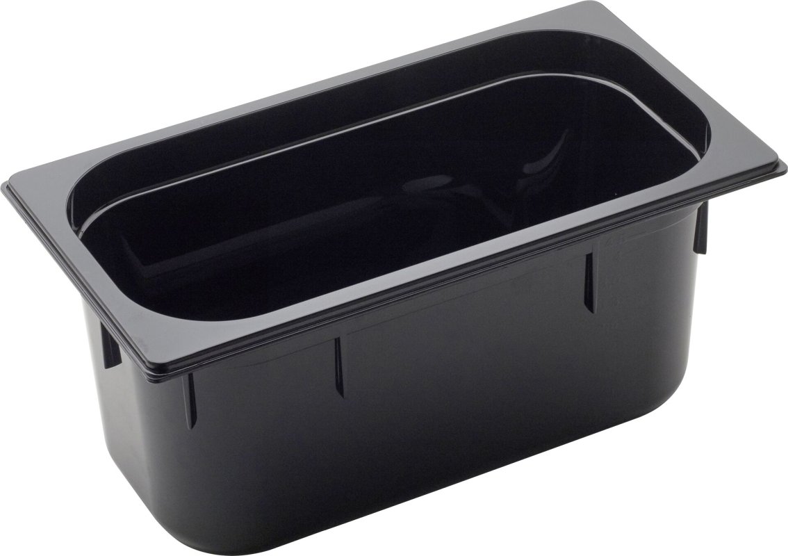 GN Behälter 1/3 Polycarbonat schwarz T: 150mm (1)