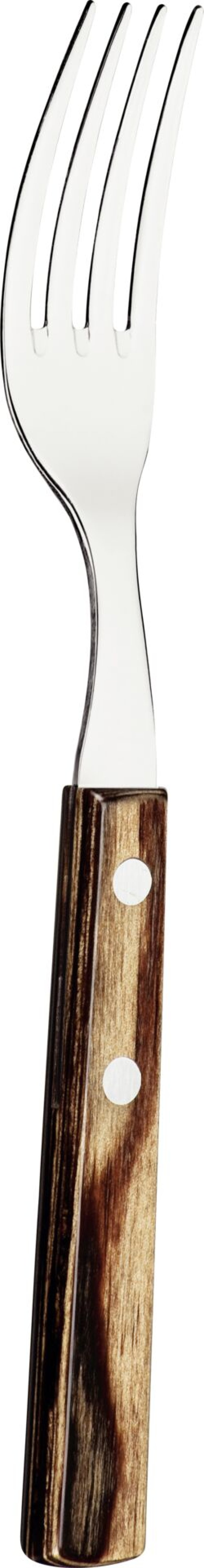 Steak-/Pizzabesteck "Churrasco" Gabel L: 20cm braun (1)