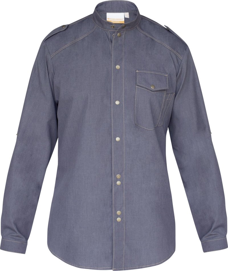 Kochhemd „Jeans Style" Gr. 48 (1)