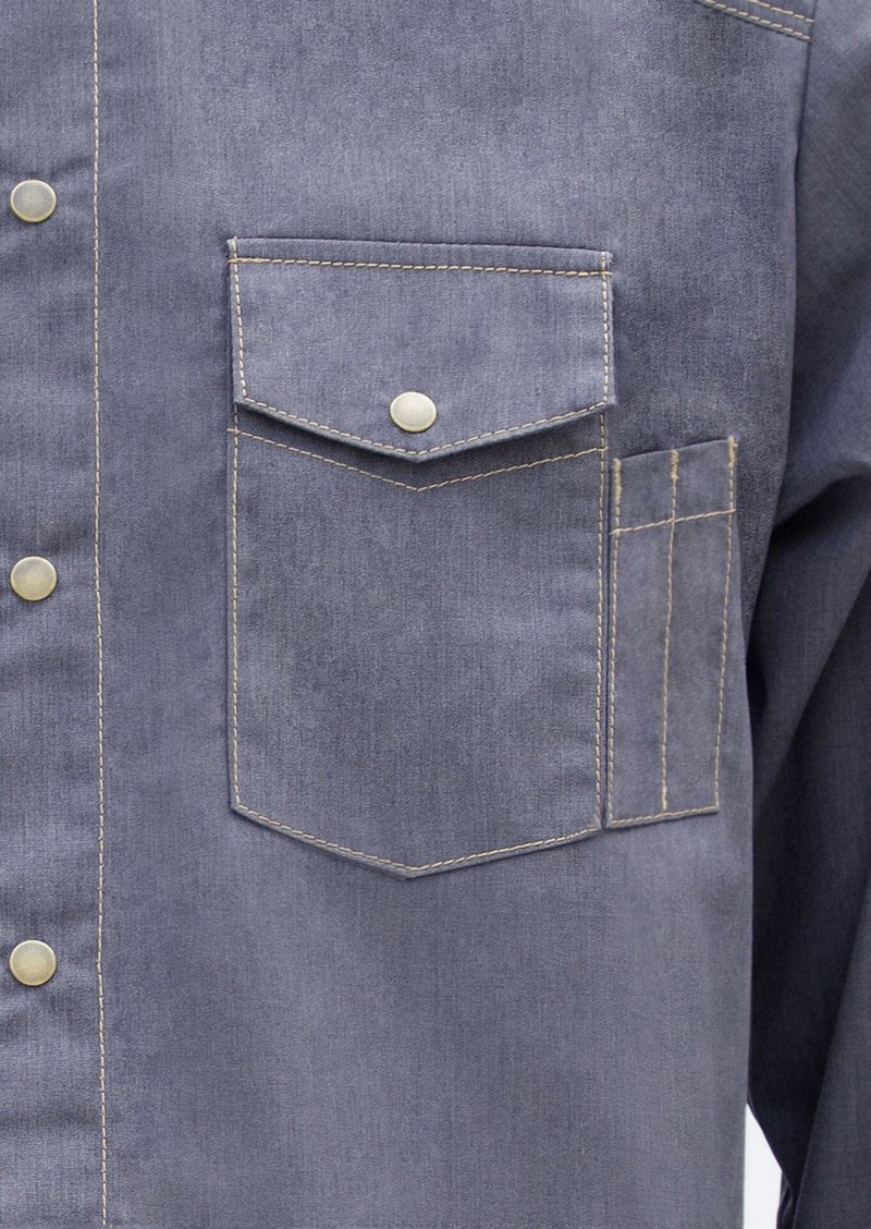 Kochhemd „Jeans Style" Gr. 48 (5)