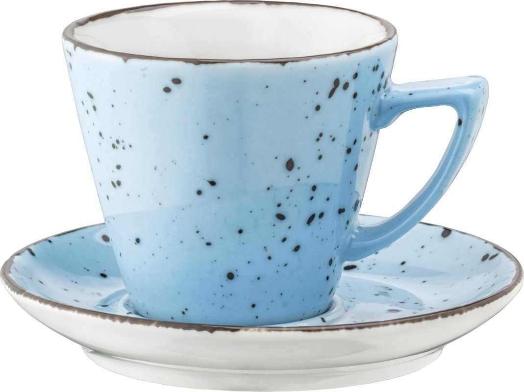 Porzellanserie "Granja" aqua Tasse obere Kaffee/Cappuccino (1)