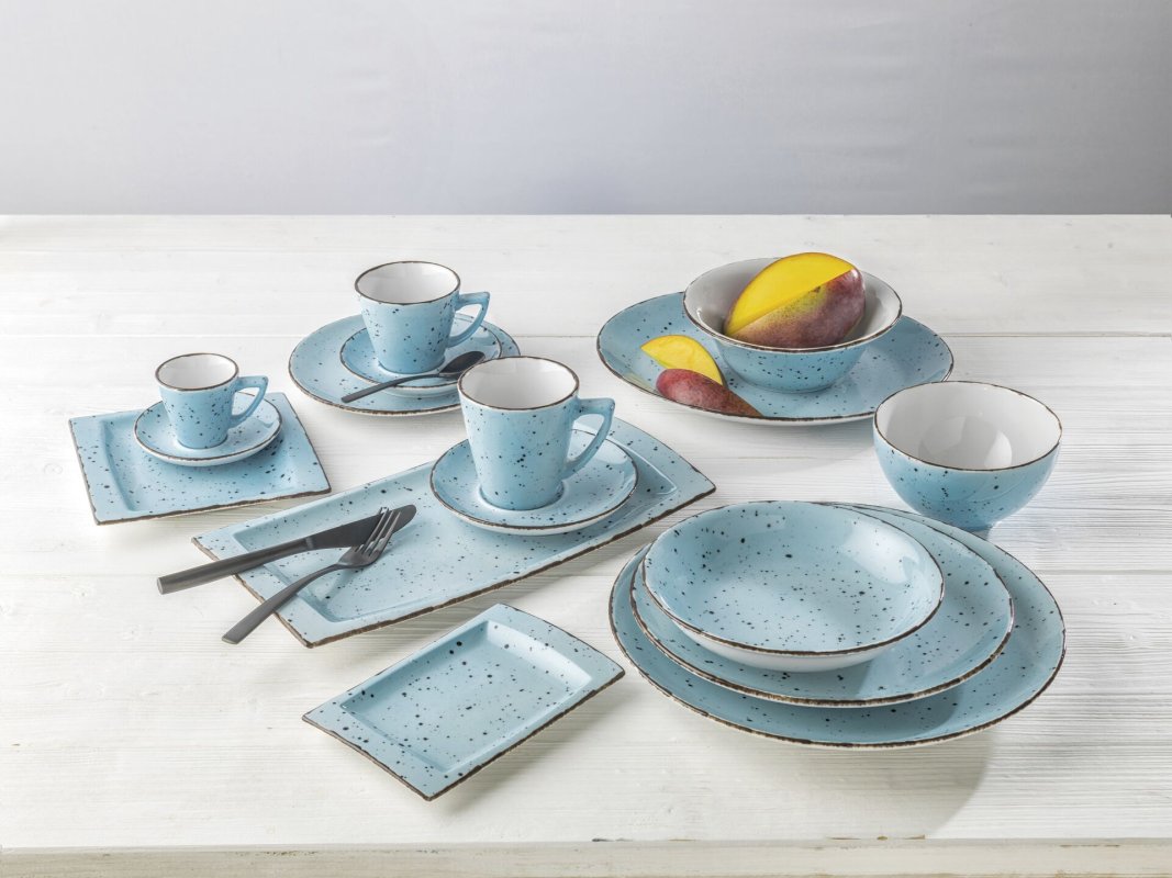 Porzellanserie "Granja" aqua Tasse untere Espresso (2)