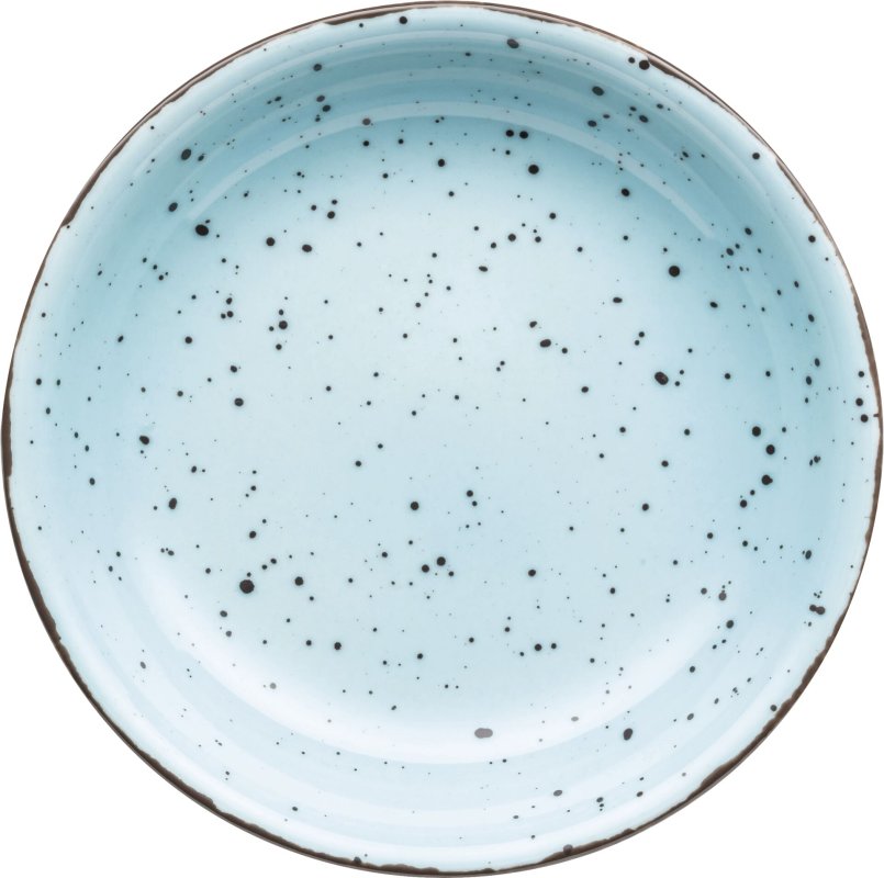 Porzellanserie "Granja" aqua Teller tief Coup-Form, 20 cm (1)