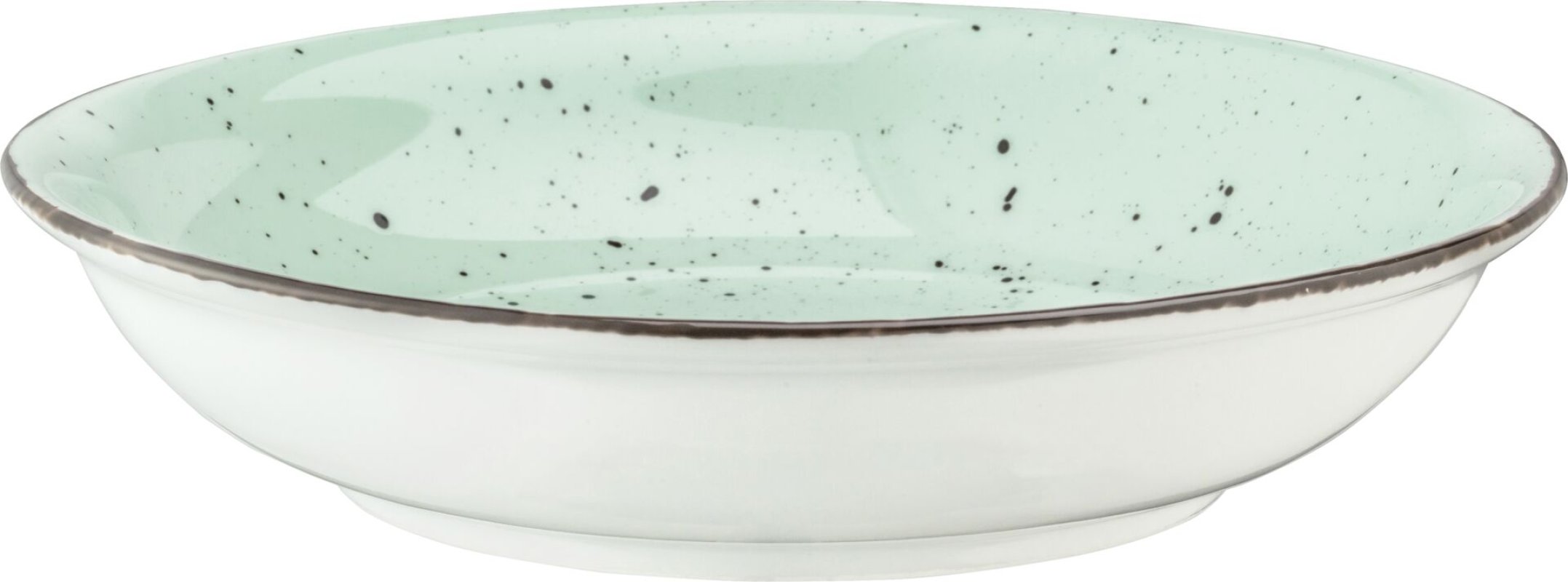 Porzellanserie "Granja" mint Teller tief Coup-Form, 20 cm (2)