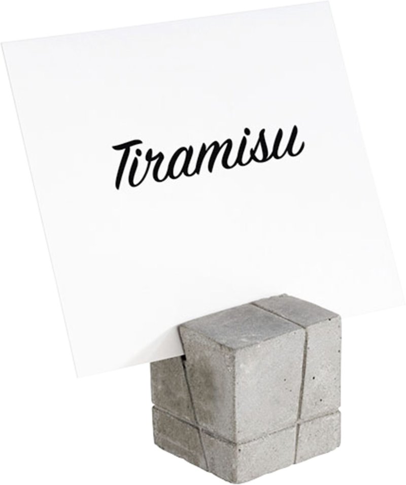 Kartenhalter Würfel "Element" (4)