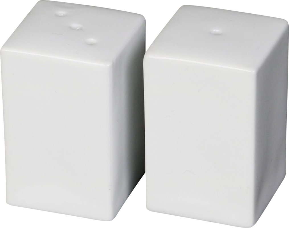 Salz- & Pfefferstreuer-Set "Quader" (1)