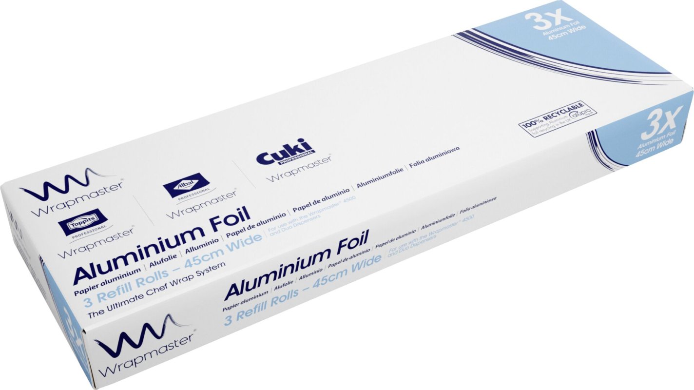 Alufolie für Wrapmaster Alufolie für Wrapmaster, 45cm breit (2)