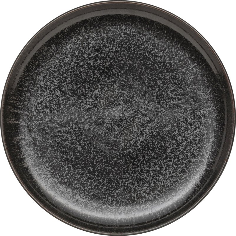Porzellanserie „Ebony" Teller flach rund Ø26,5cm (1)
