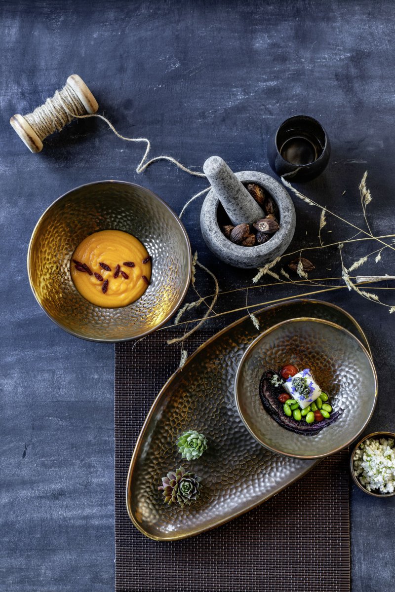 Porzellanserie "Rusty" Teller tief Ø25,5cm (5)