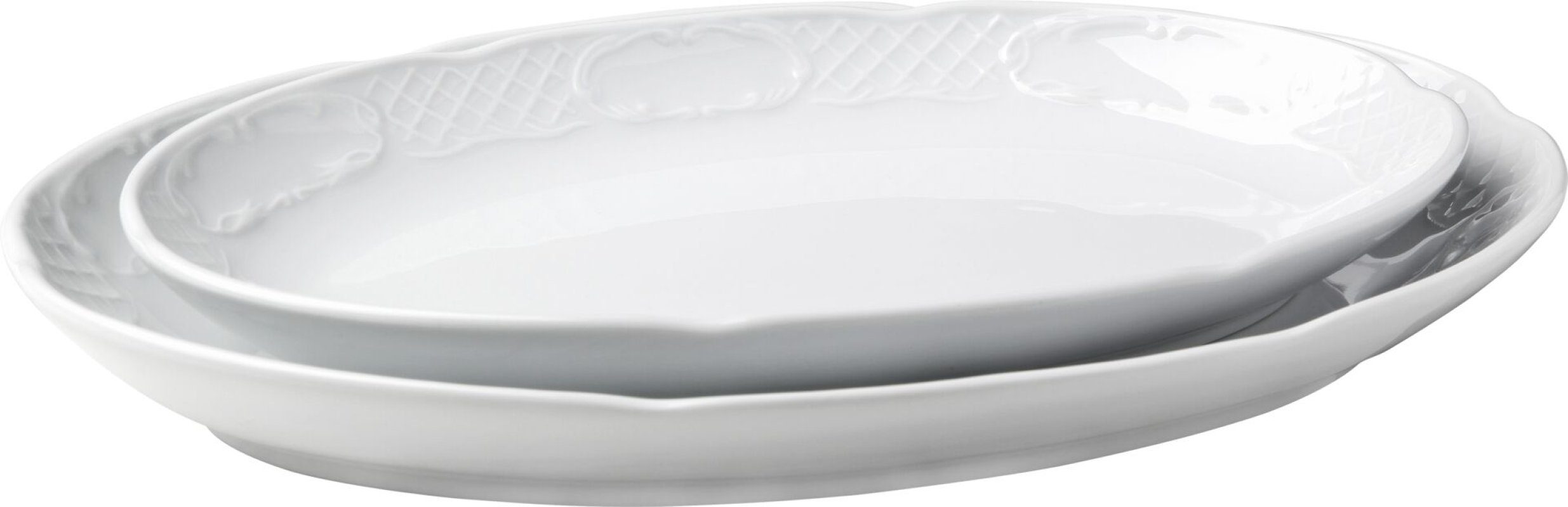 Hotelporzellan "Florina" Platte oval, 32 cm (1)