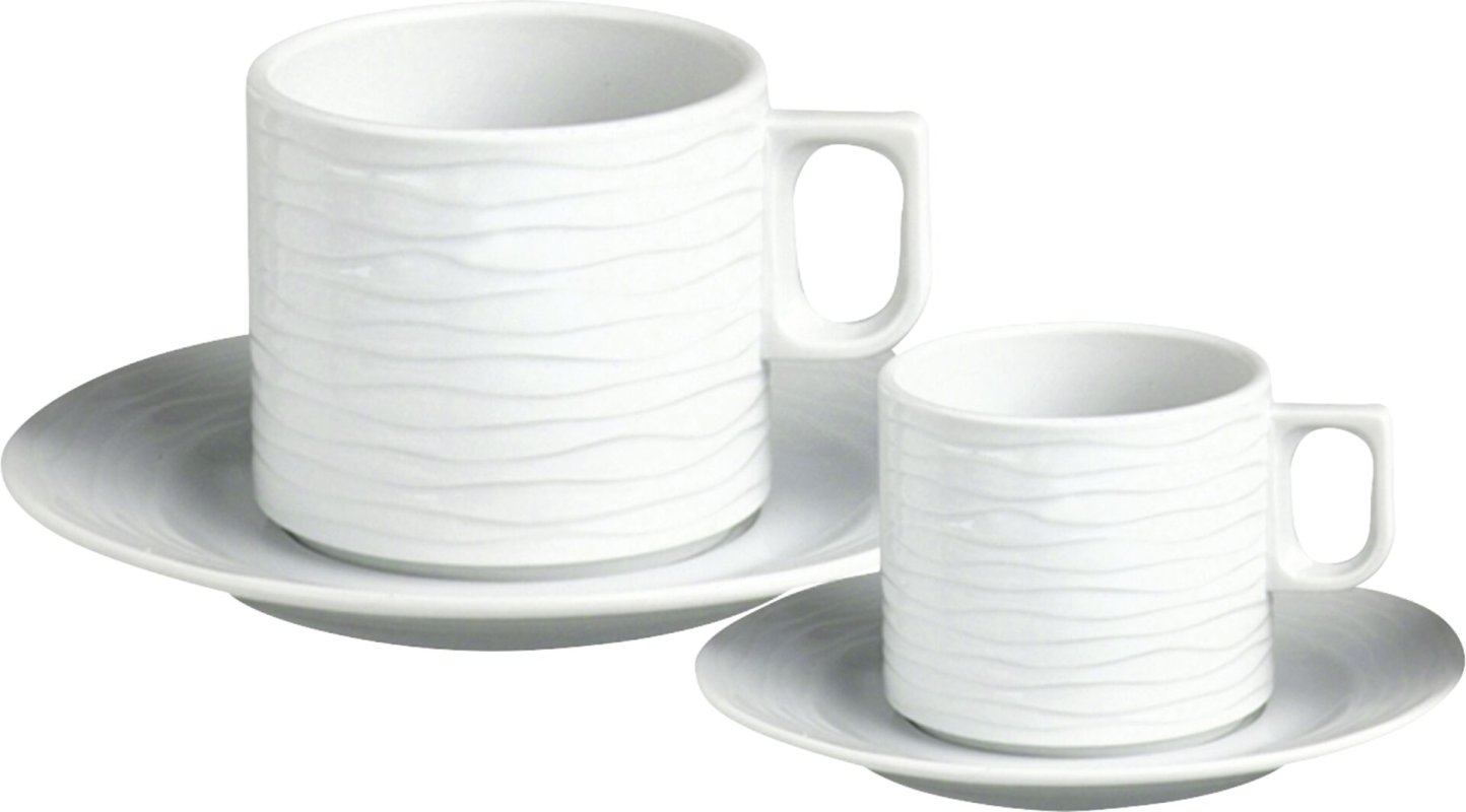 Hotelporzellan "Curved" Tasse Obere Kaffee (1)