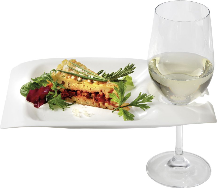 Teller mit Glashalter (1)