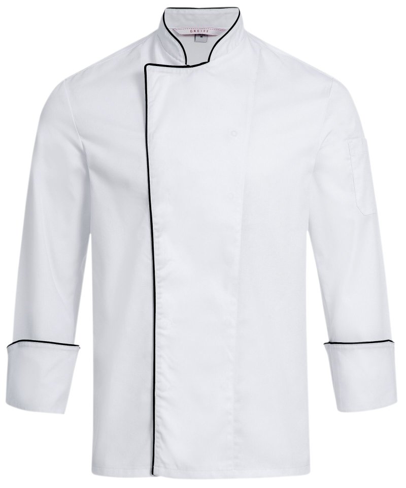 Kochjacke Herren, Armtasche, langarm Größe S (3)