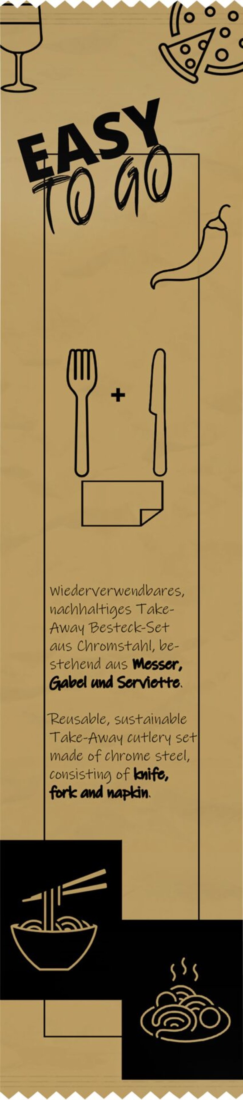 Mehrweg-Besteck "EASY TO GO" Set 3tlg. (1)