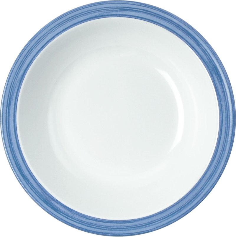 Teller tief "Colour" Ø20,5cm 600ml Melamin  blau (1)