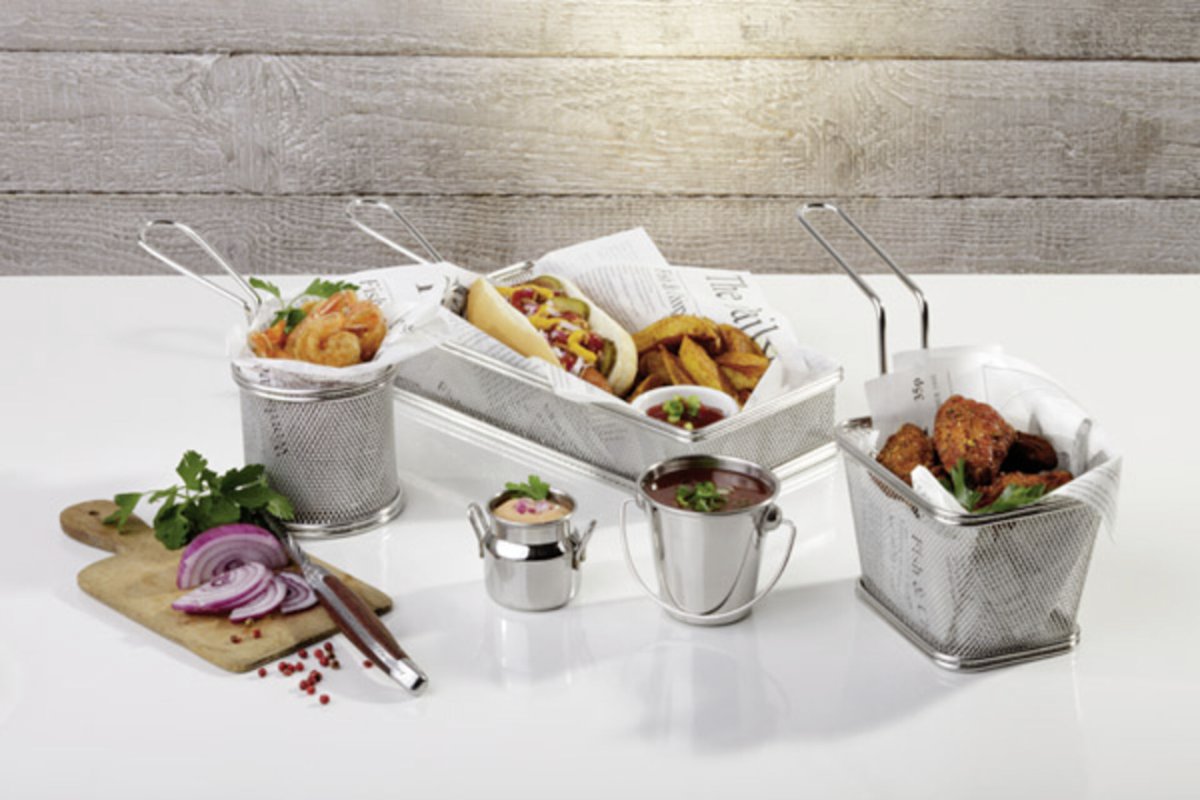 Mini-Servier-Frittierkorb, rund Ø 9 cm (2)