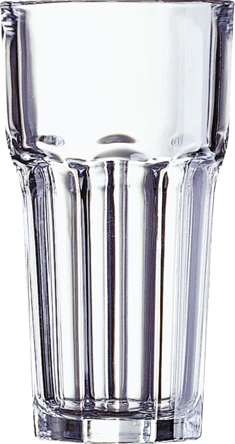 Glasserie "Granity" Longdrinkbecher 65cl mit Füllstrich (1)