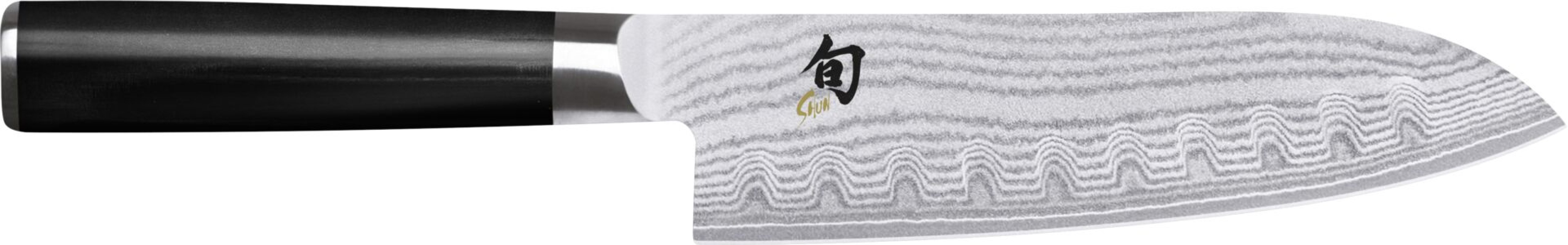 Shun Classic Santoku mit Kullenschliff 18cm (1)