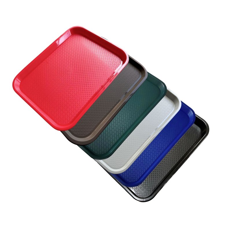 Serviertablett PP 41,5x31cm lichtgrau (2)