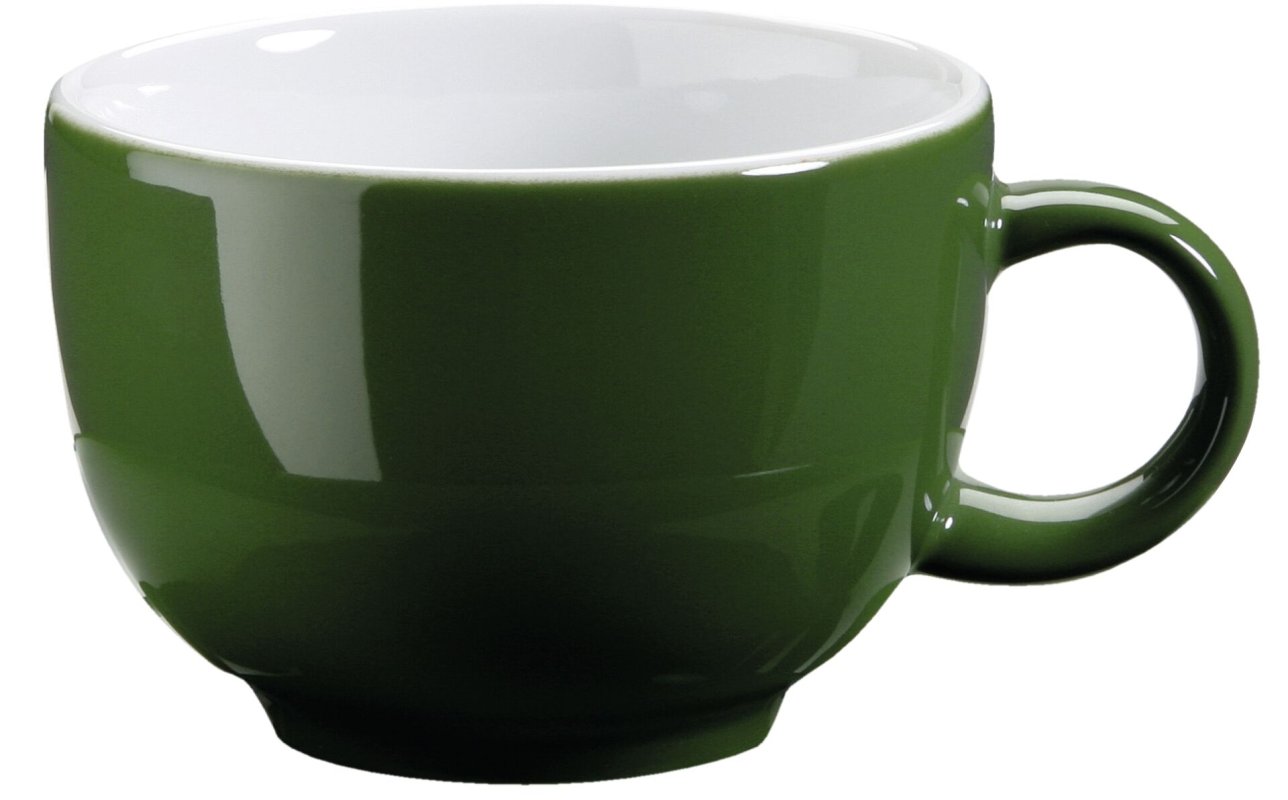 Kaffee-/Cappuccinotasse obere grün (2)