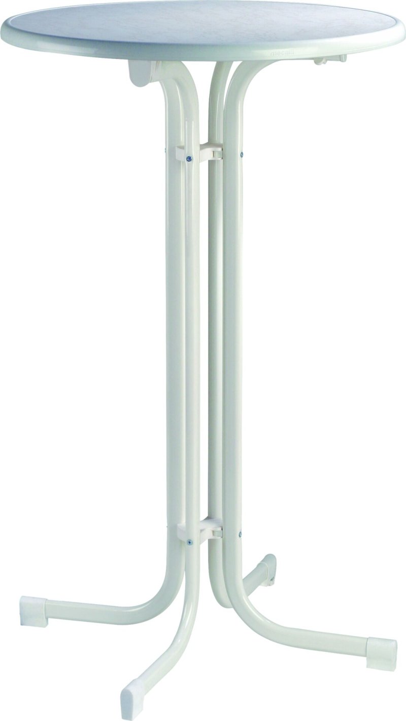 Stehtisch "Roma" 70cm weiß (1)