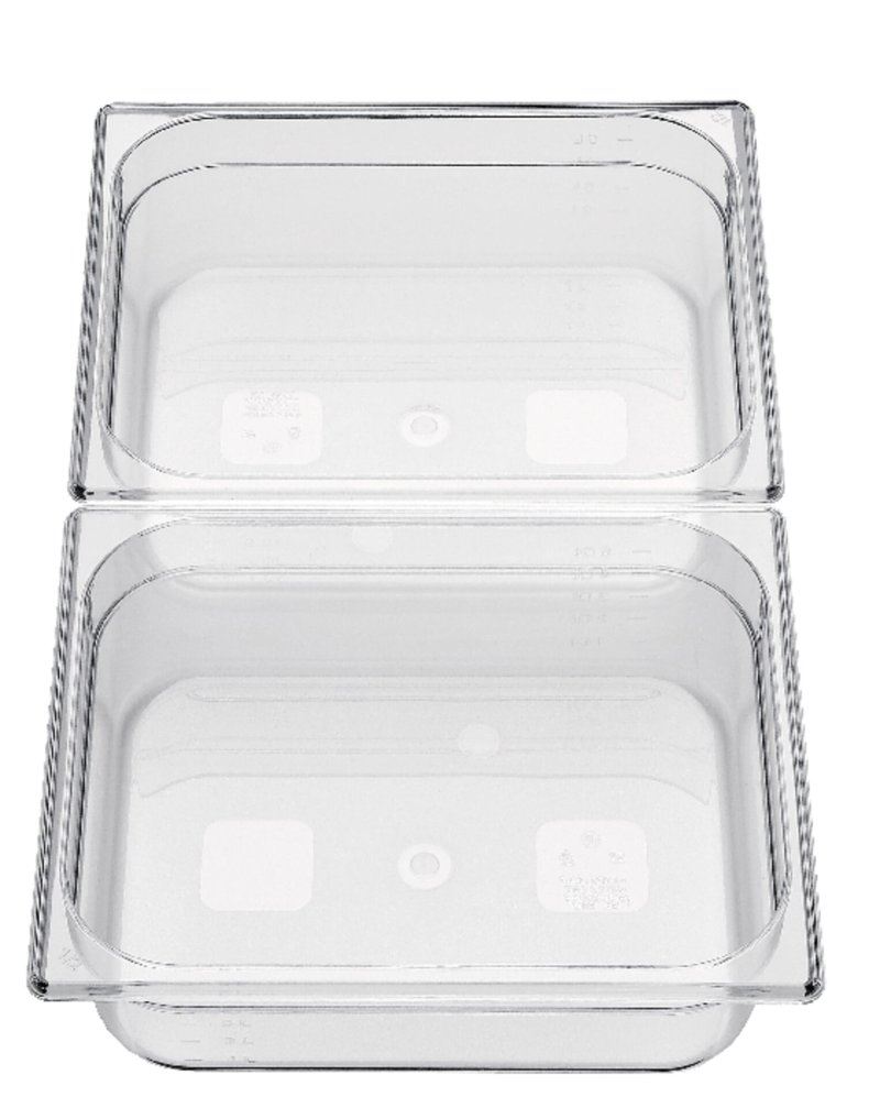 GN-Behälter 1/2 Polycarbonat 65mm (1)