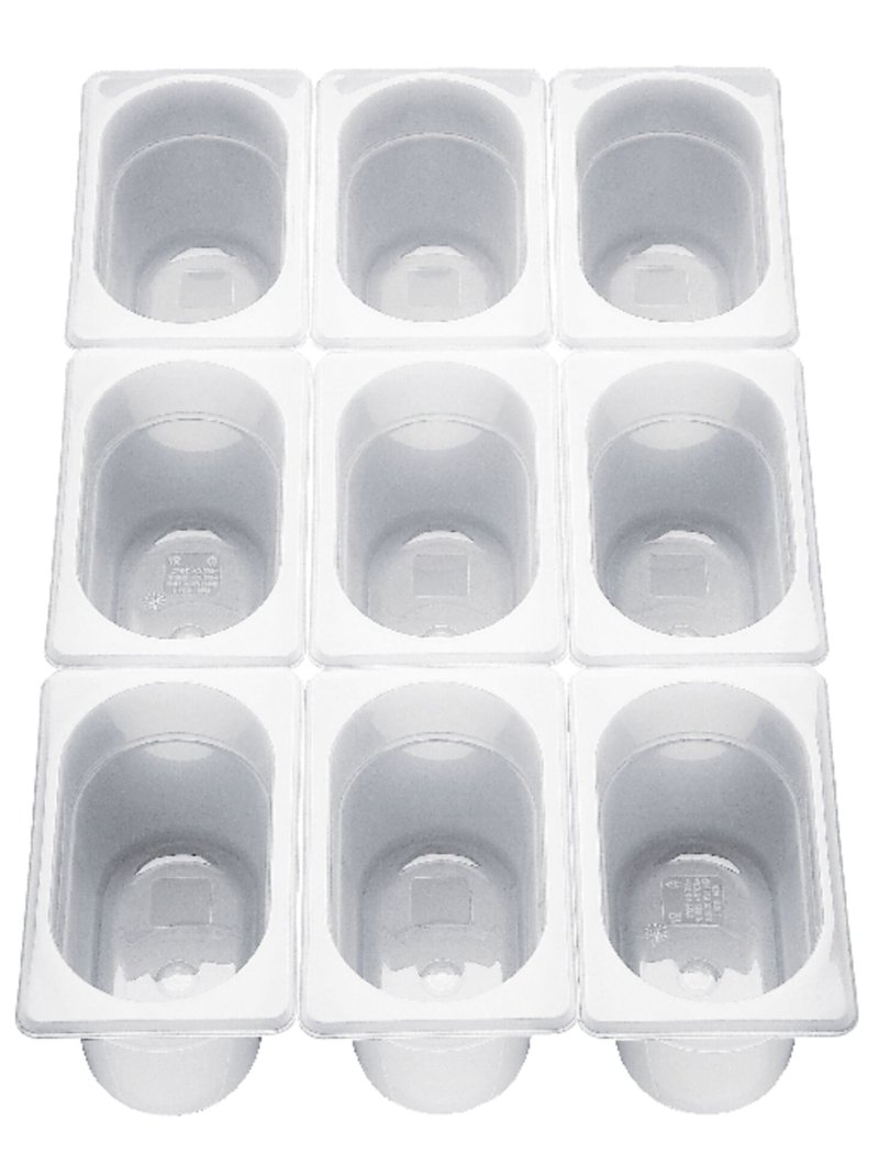 GN-Behälter 1/9 Polypropylen 100mm (1)