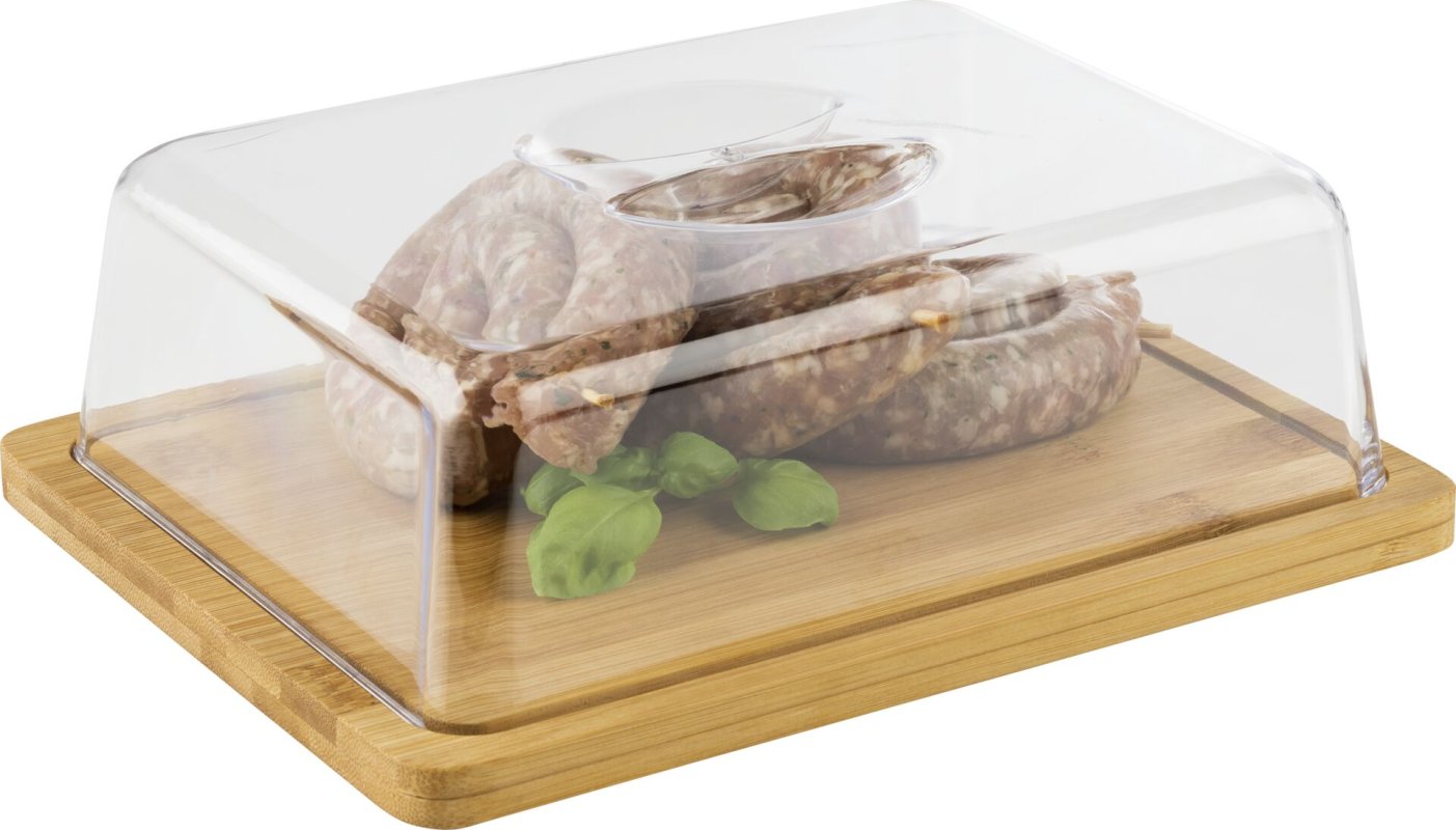 Tablett mit Haube, 2-tlg. 24x18,5x8 cm (2)