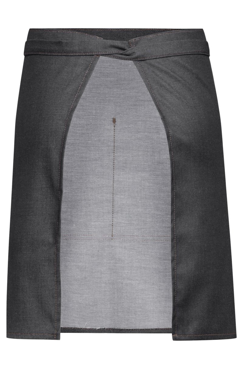 Vorbinder Denim-Optik anthrazit (2)